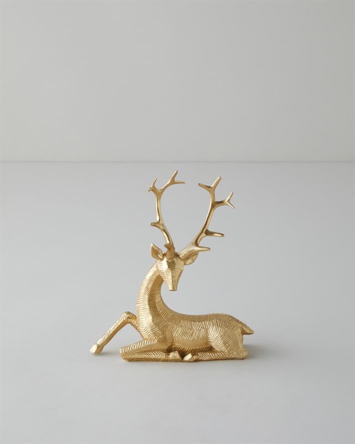 Deer Biblo 16,5 cm Gold