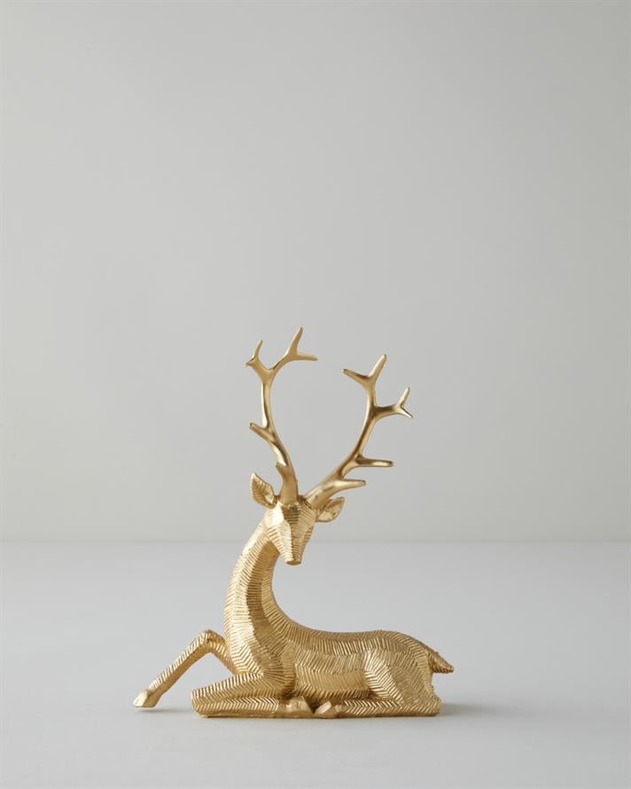 Deer Biblo 16,5 cm Gold