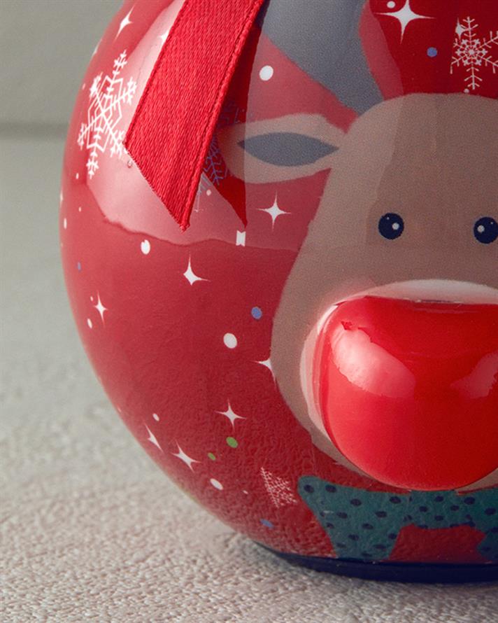 Deer Ledli Yılbaşı Ağaç Süsü Multicolor