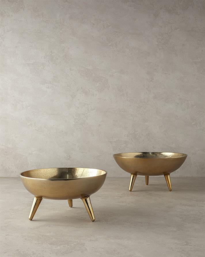 Deluxe Dekoratif Kase 28x28x14 cm Silver