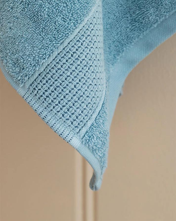 Deluxe Low Twist Pamuklu Yüz Havlusu 50x90 cm Gül Kurusu