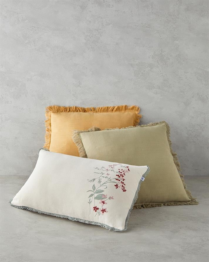 Denby Dekoratif Kırlent 33x50 cm Natural