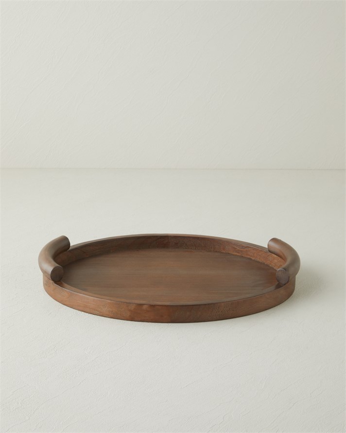 Denita Mdf Dekoratif Tepsi 41x30 cm Kahve