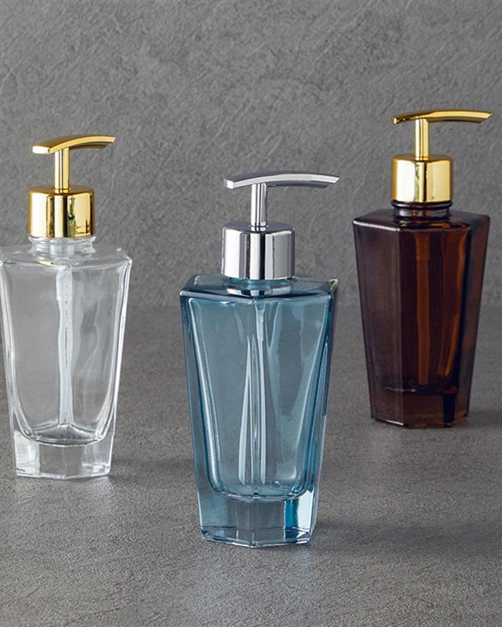 Diamond Cam Banyo Sıvı Sabunluk