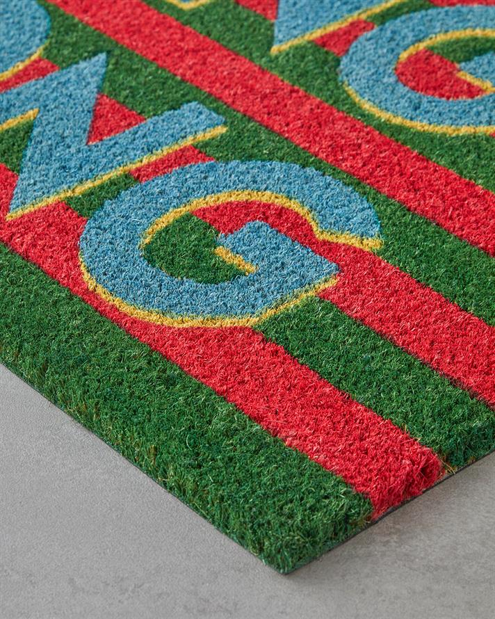 Ding Dong Kapı Önü Paspası 45x75 cm Multicolor