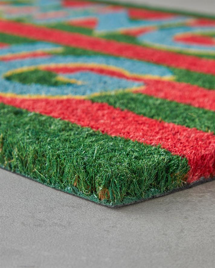 Ding Dong Kapı Önü Paspası 45x75 cm Multicolor