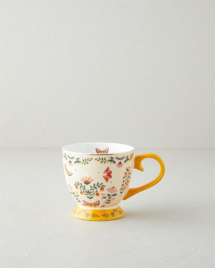 Dipsy New Bone China Kupa 460 ml Hardal