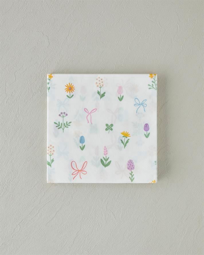 Ditsy Garden Kağıt 20li Kağıt Peçete 33x33 cm Renkli