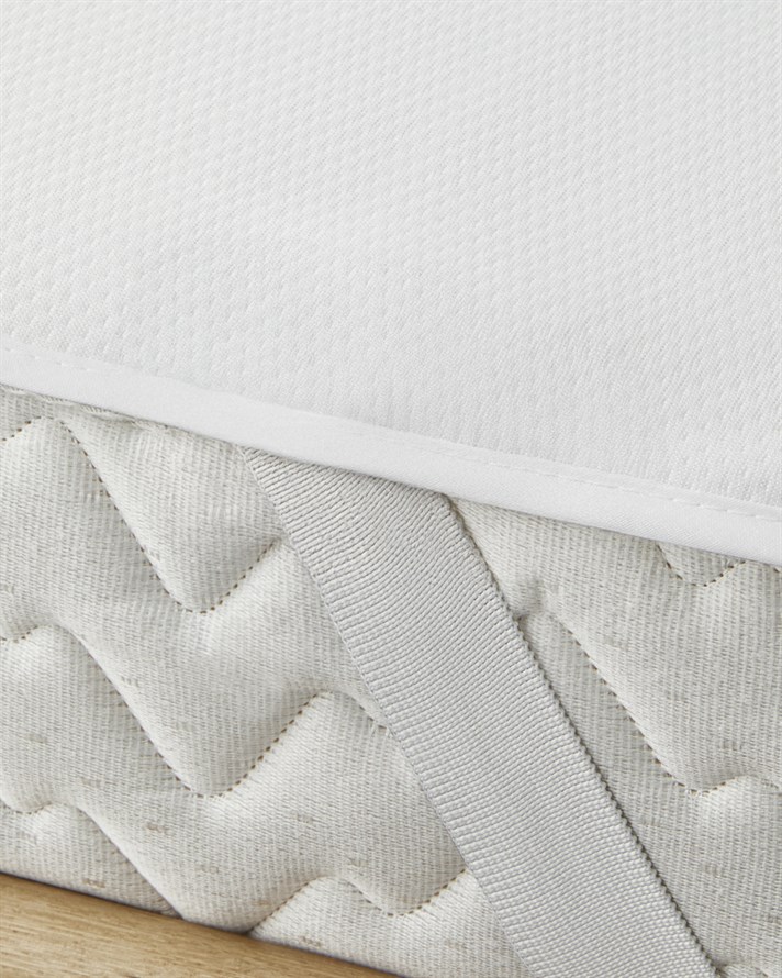 Dream Touch Örme Sıvı Geçirmez Çift Kişilik Alez 160x200 cm Beyaz