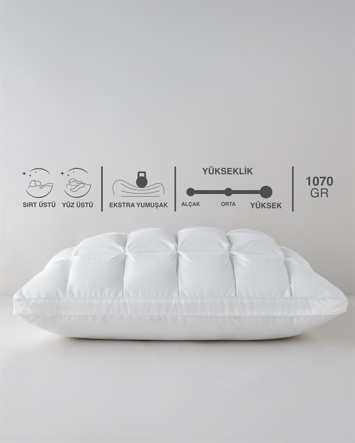 Dreamira Kaz Tüyü Yastık 50x70 cm Beyaz