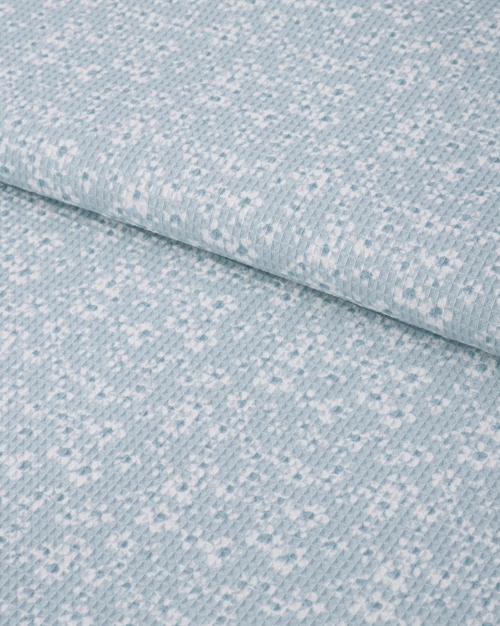 Dulcie Çift Kişilik Pike 200x220 cm Mavi