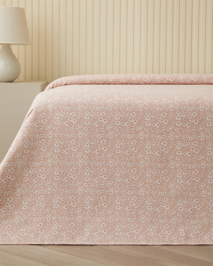 Dulcie Çift Kişilik Pike 200x220 cm Pembe