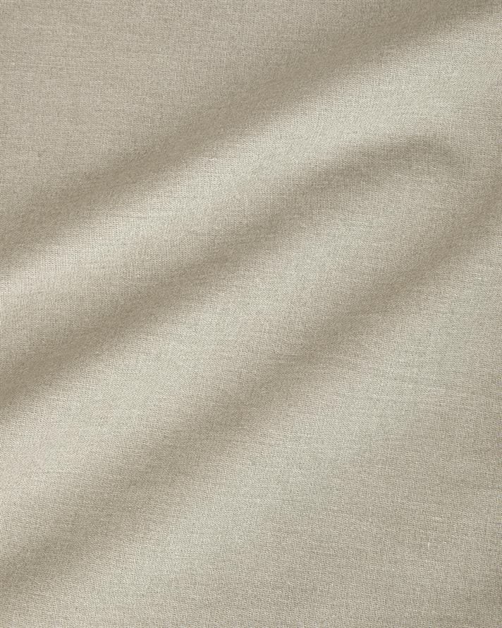 Düz Pamuklu Çift Kişilik Lastikli Çarşaf 160x200 cm Kahve Köpüğü