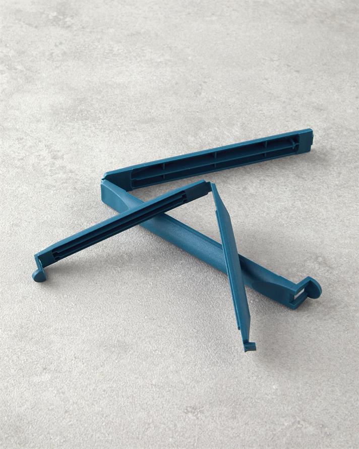 Düz Poşet Klipsi Mavi