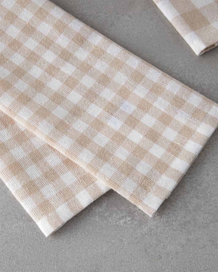 Dyna Pamuk 3lü Kurulama Bezi 30x50 cm Bej