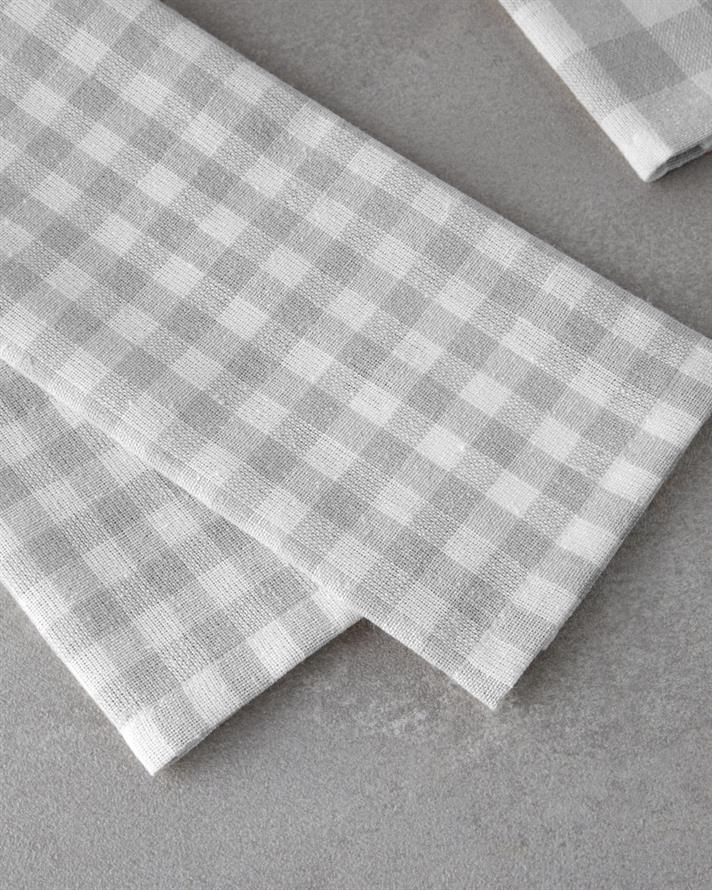 Dyna Pamuk 3lü Kurulama Bezi 30x50 cm Gri