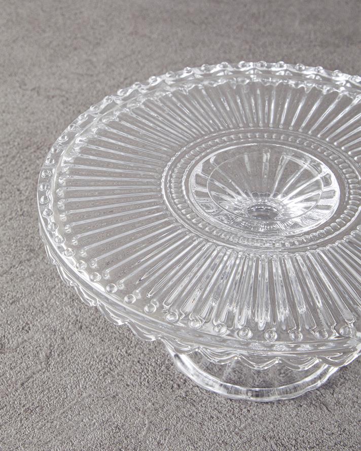 Earl Cam Kek Standı 20 cm Şeffaf