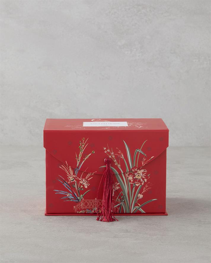 Edenic New Bone China Kupa 460 ml Kırmızı