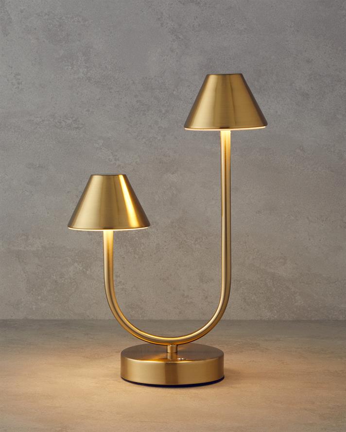 Edera Dekoratif Aydınlatma 21x36 cm Gold