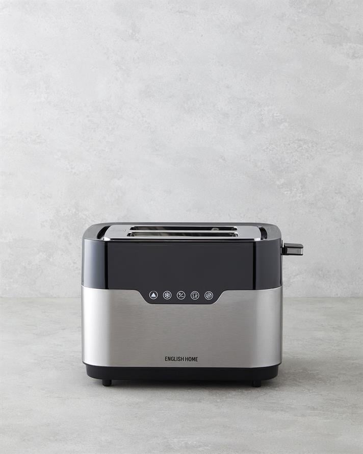 English Home EKM 5001 Dijital Ekmek Kızartma Makinesi 920W Siyah-Krom