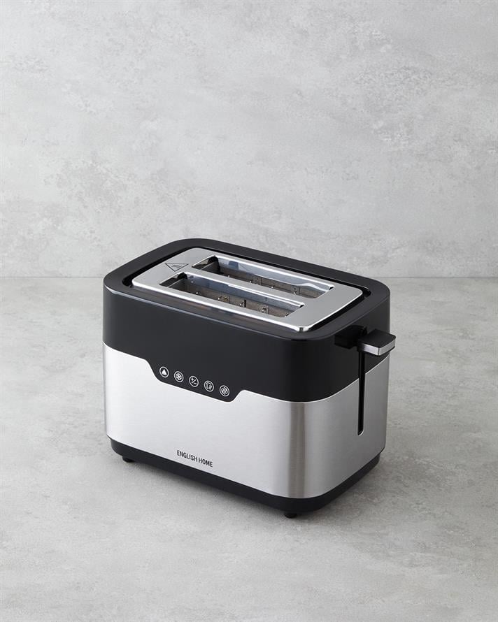 English Home EKM 5001 Dijital Ekmek Kızartma Makinesi 920W Siyah-Krom