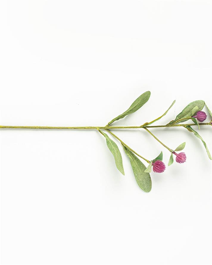 Elegant Flower Tek Dal Yapay Çiçek 4 Mor