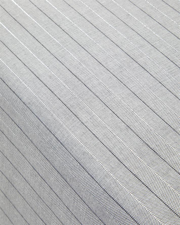 Elegant İpliği Boyalı Çift Kişilik Nevresim Takımı 200x220 cm Gümüş