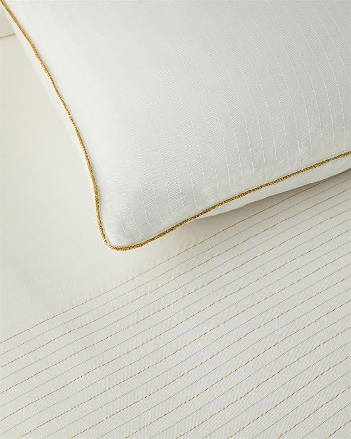 Elegant İpliği Boyalı Çift Kişilik Nevresim Takımı 200x220 cm Gold