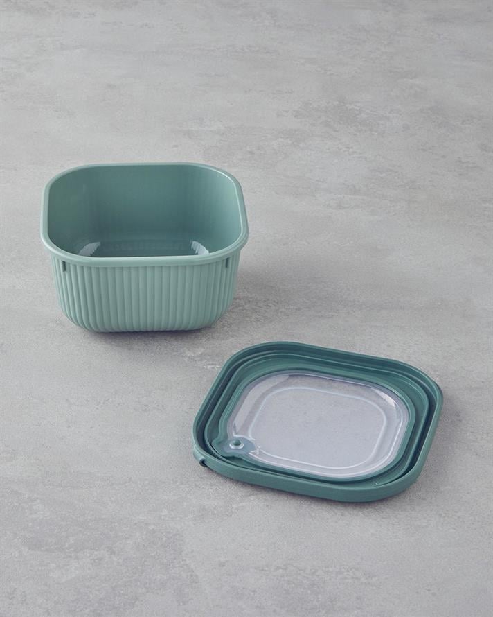 Elio Saklama Kabı 600,1100,1800 ml Yeşil