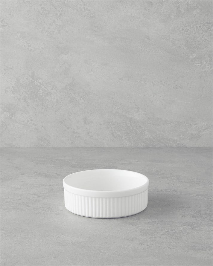 Elise Porselen Güveç Fırın Kabı 14 cm Beyaz