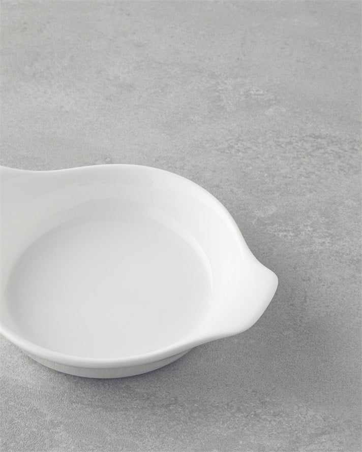 Elise Porselen Sahan Fırın Kabı 15 cm Beyaz
