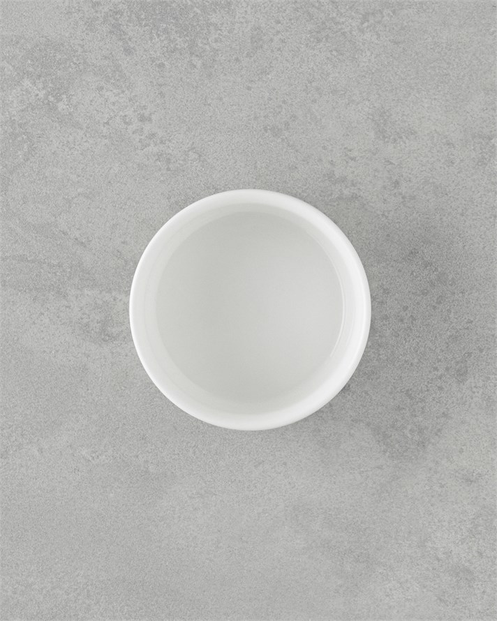 Elise Porselen Sufle Fırın Kabı 11 cm Beyaz