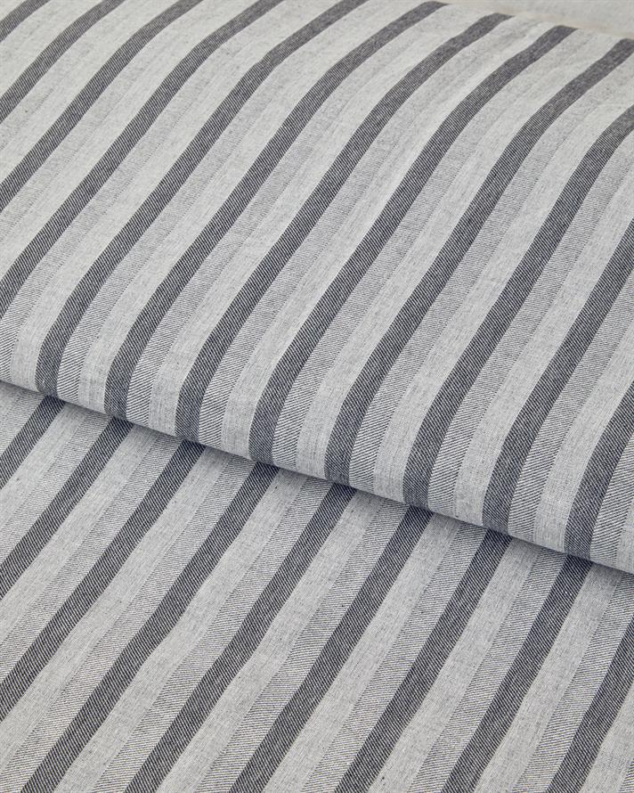 Elite Lines İpliği Boyalı Çift Kişilik Nevresim Takımı 200x220 cm Gri