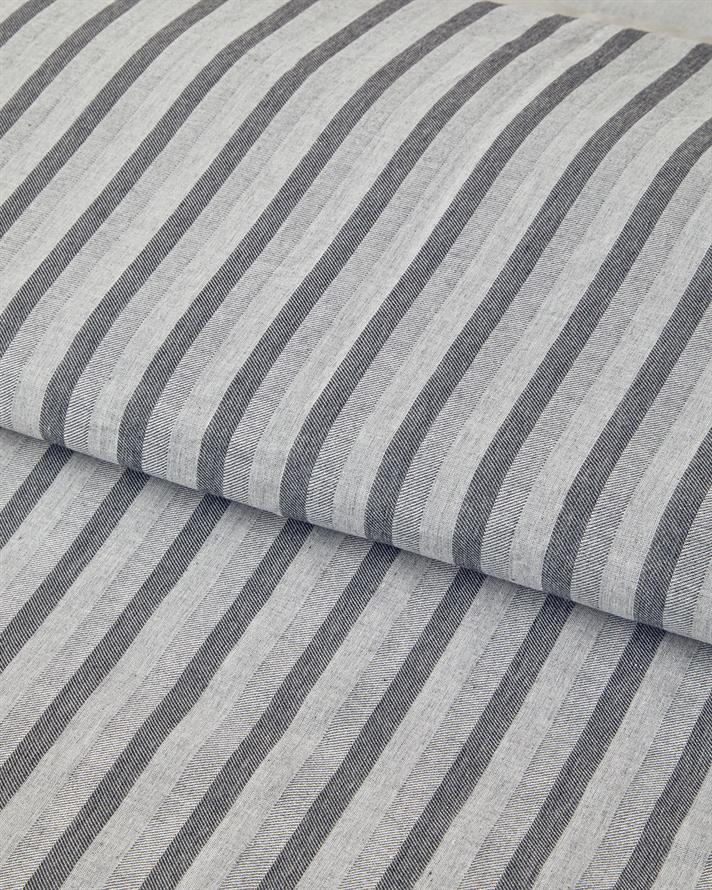 Elite Lines İpliği Boyalı King Size Nevresim Takımı 240x220 cm Gri