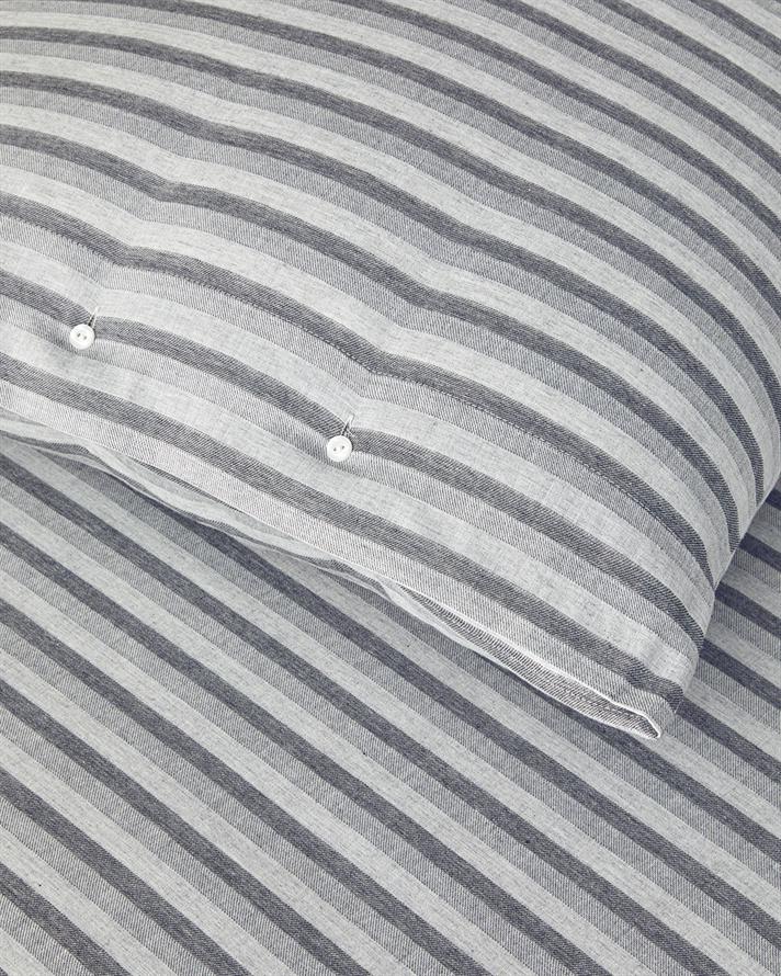 Elite Lines İpliği Boyalı King Size Nevresim Takımı 240x220 cm Gri