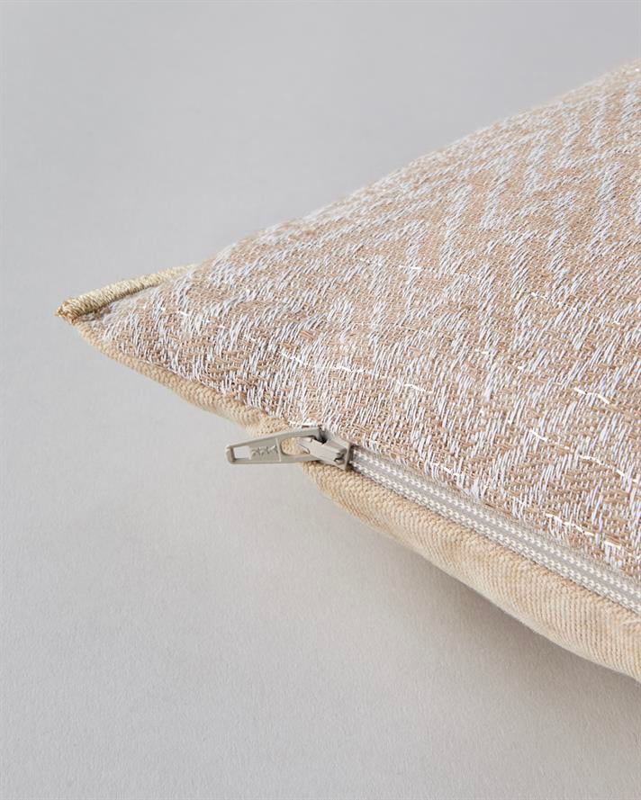 Ellie Dekoratif Kırlent Kılıfı 45x45 cm Bronz