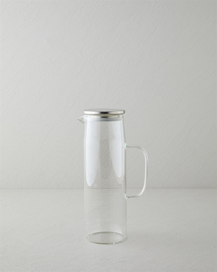 Elvica Borosilikat Sürahi 1500 ml Şeffaf