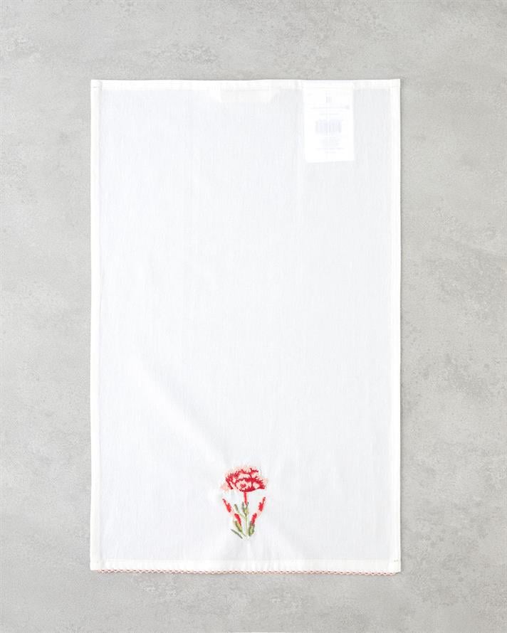 Elysian Pamuk Kurulama Bezi 30x50 cm Kırmızı