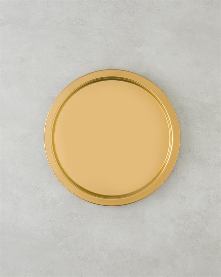Emma Metal Tepsi Gold