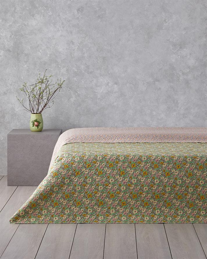 Enchanted Harmony King Size Çok Amaçlı Örtü 240x220 cm Yeşil