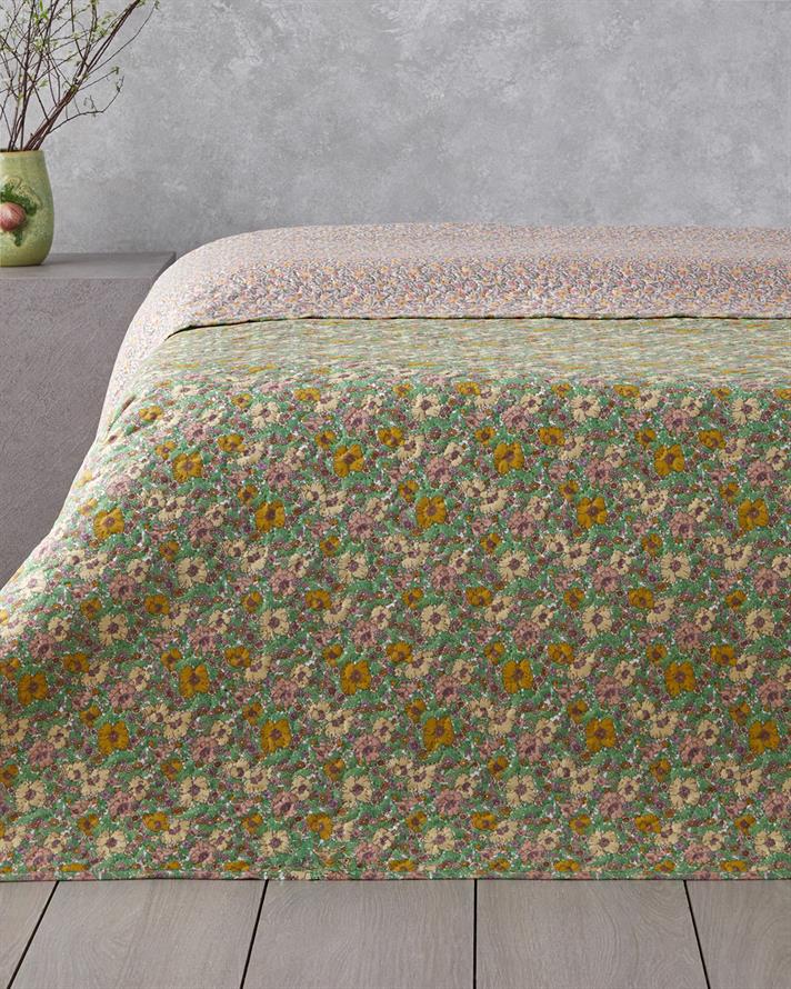 Enchanted Harmony Tek Kişilik Çok Amaçlı Örtü 160x220 cm Yeşil