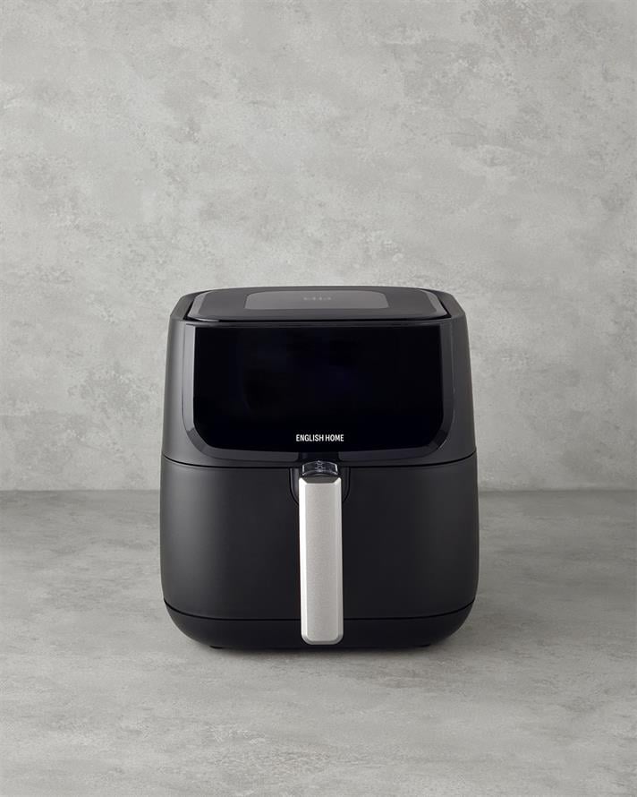 English Home AIF 2001 Dijital Çıkarılabilir Sepetli Airfryer XL 5,5 Lt Siyah-Krom