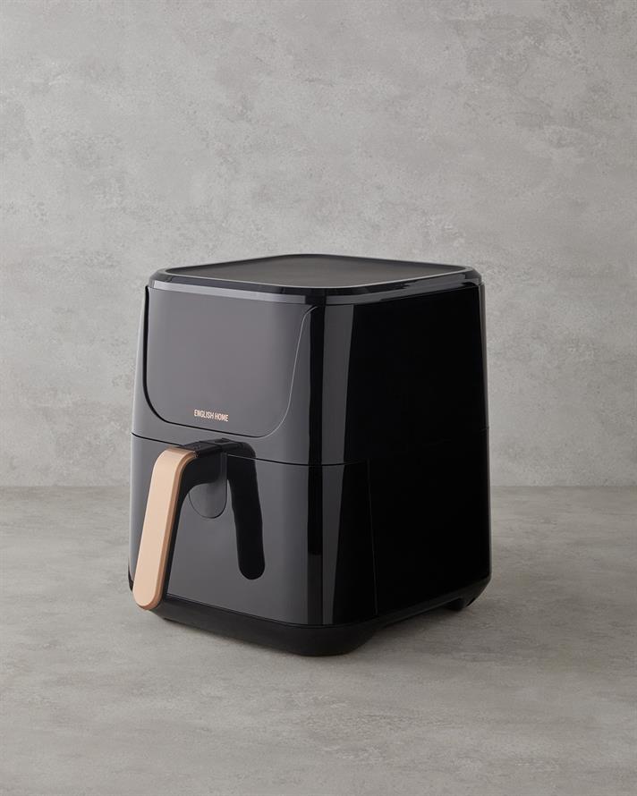 English Home AIF 2030 XL Sıcak Tutma Hazneli Airfryer 1500W Siyah-Bakır