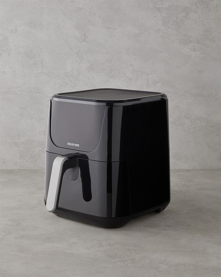 English Home AIF 2030 XL Sıcak Tutma Hazneli Air Fryer 1500W Siyah-Krom