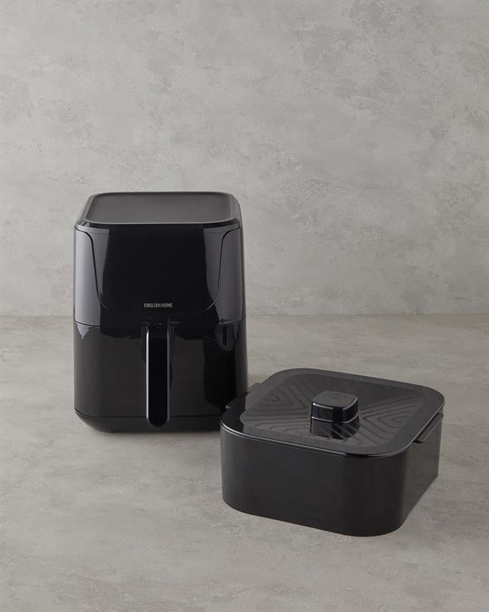 English Home AIF 2030 XL Sıcak Tutma Hazneli Airfryer 1500W Siyah