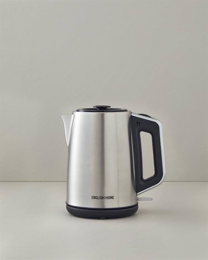 English Home CMK 6010 Inox Çay Makinesi ve Kettle Siyah-Krom