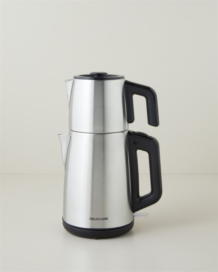 English Home CMK 6010 Inox Çay Makinesi ve Kettle Siyah