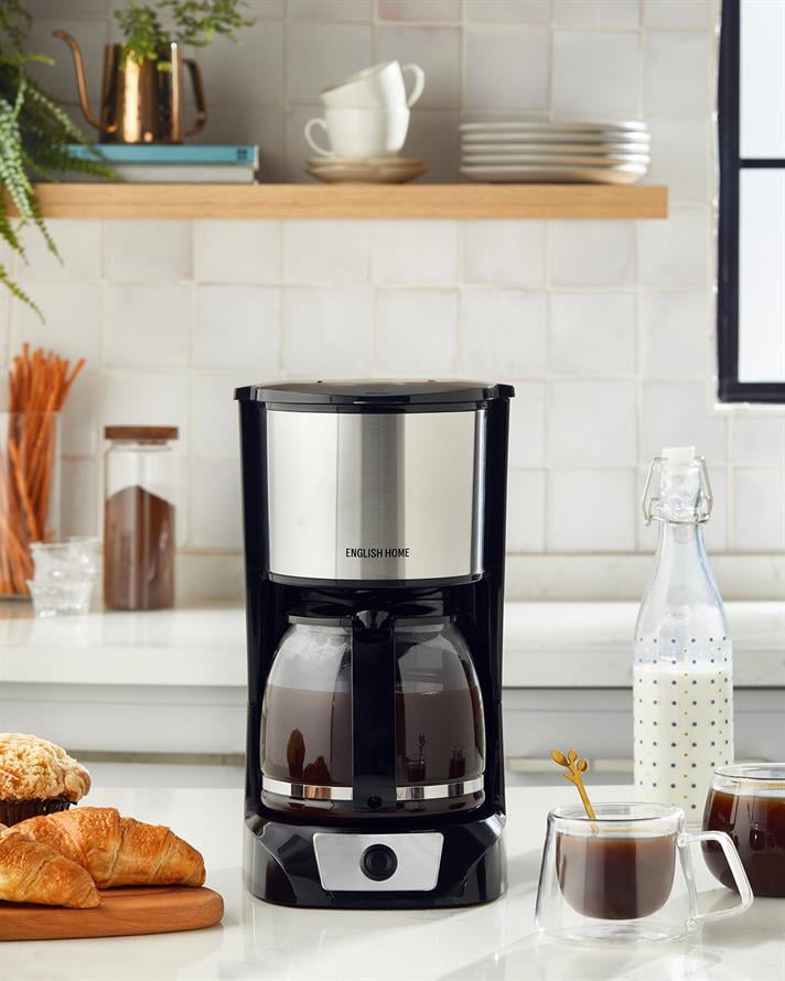 English Home FKM 6001 Coffee Talks Filtre Kahve Makinesi 1,5 LT Siyah