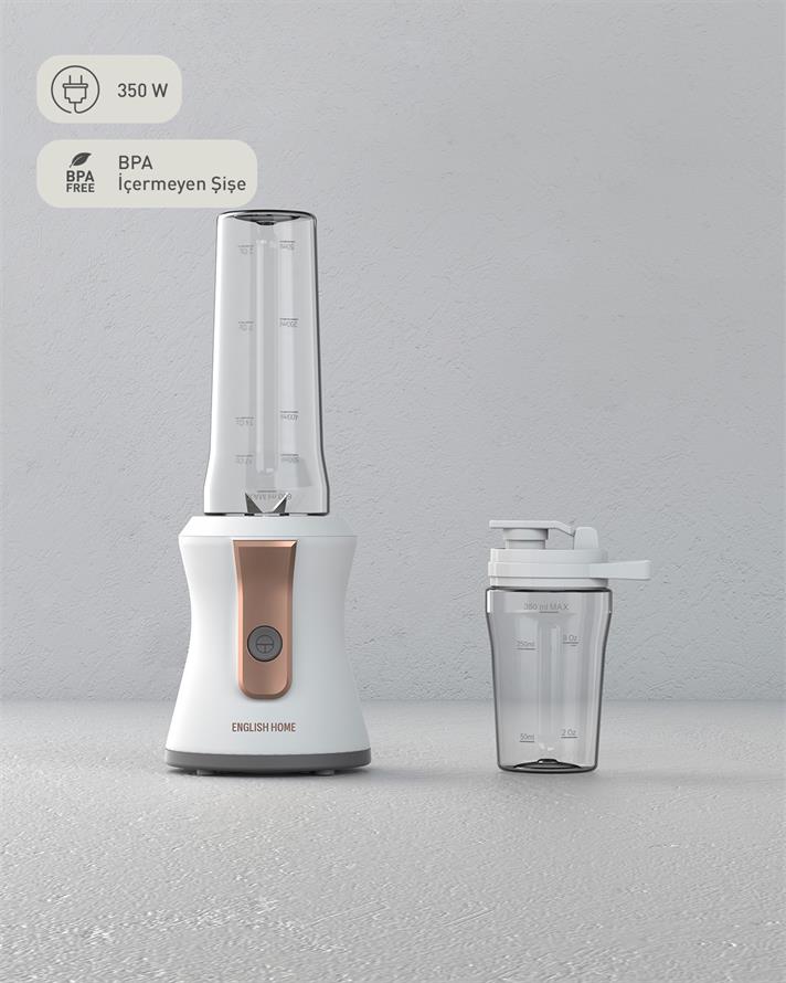 English Home KBL 3001 Shake Away Smoothie Blender Beyaz-Bakır