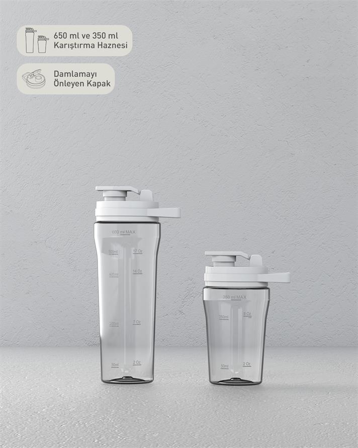 English Home KBL 3001 Shake Away Smoothie Blender Beyaz-Bakır